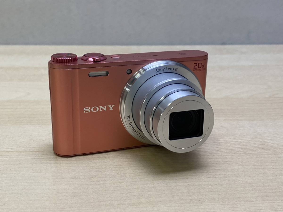 SONY Cyber-Shot DSC-WX350 コンパクトデジタルカメラ ピンク 予備バッテリー 未使用SDカード 充電器付き_画像2