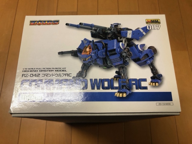 【新品・未使用】コトブキヤ ZOIDS ゾイド 1/72 RZ-042 コマンドウルフAC_画像4