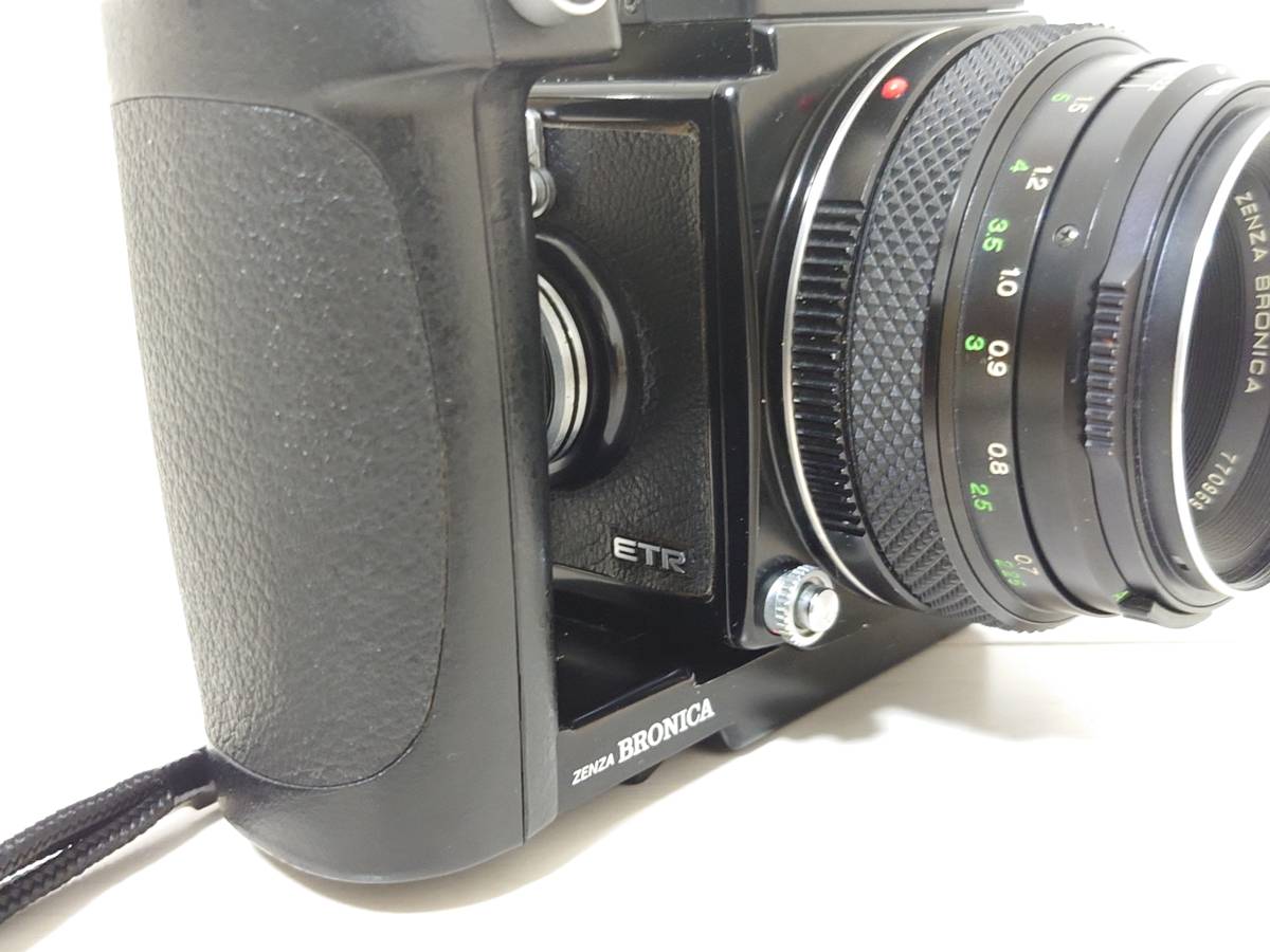 Zenza Bronica ETR + 75mm f/2.8 + 150mm f/3.5 レンズ 2本 ゼンザ ブロニカ 中判 カメラ_画像2