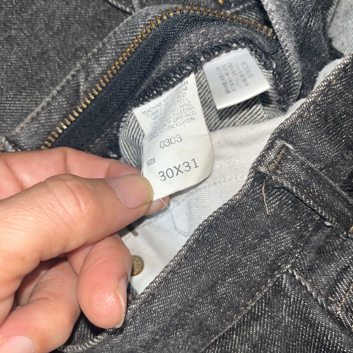Lee デニムパンツ0303 1989年〜1991年頃のビンテージ品 サイズ30 Lee デニムパンツ0303 1989年〜1991年頃のビンテージ品 サイズ30