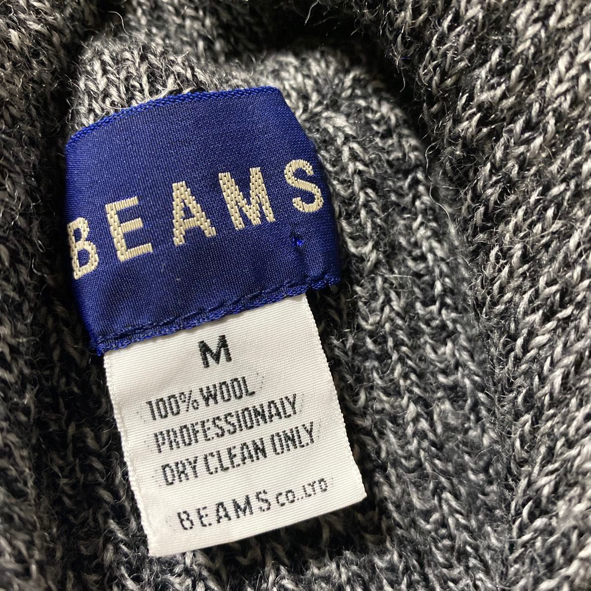 BEAMS ニット【日本製　M】メンズユニセックス　セーター