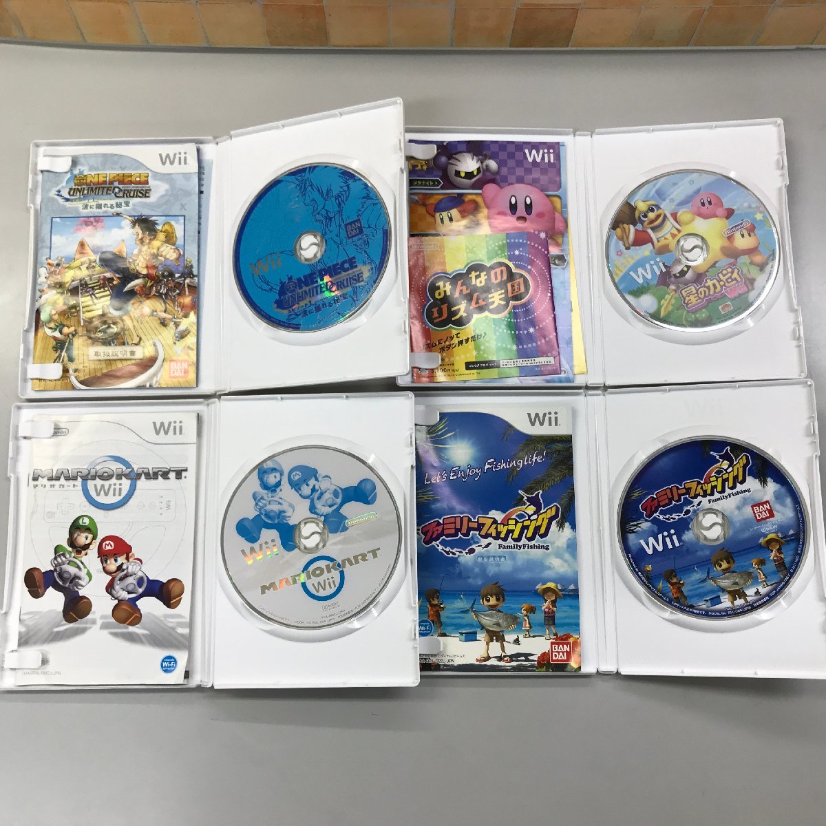 ジャンク 任天堂 Wii ソフト 16本セット まとめて マリオカート/星のカービィ/ゼルダ/太鼓の達人/桃太郎電鉄/スマブラ等_画像8