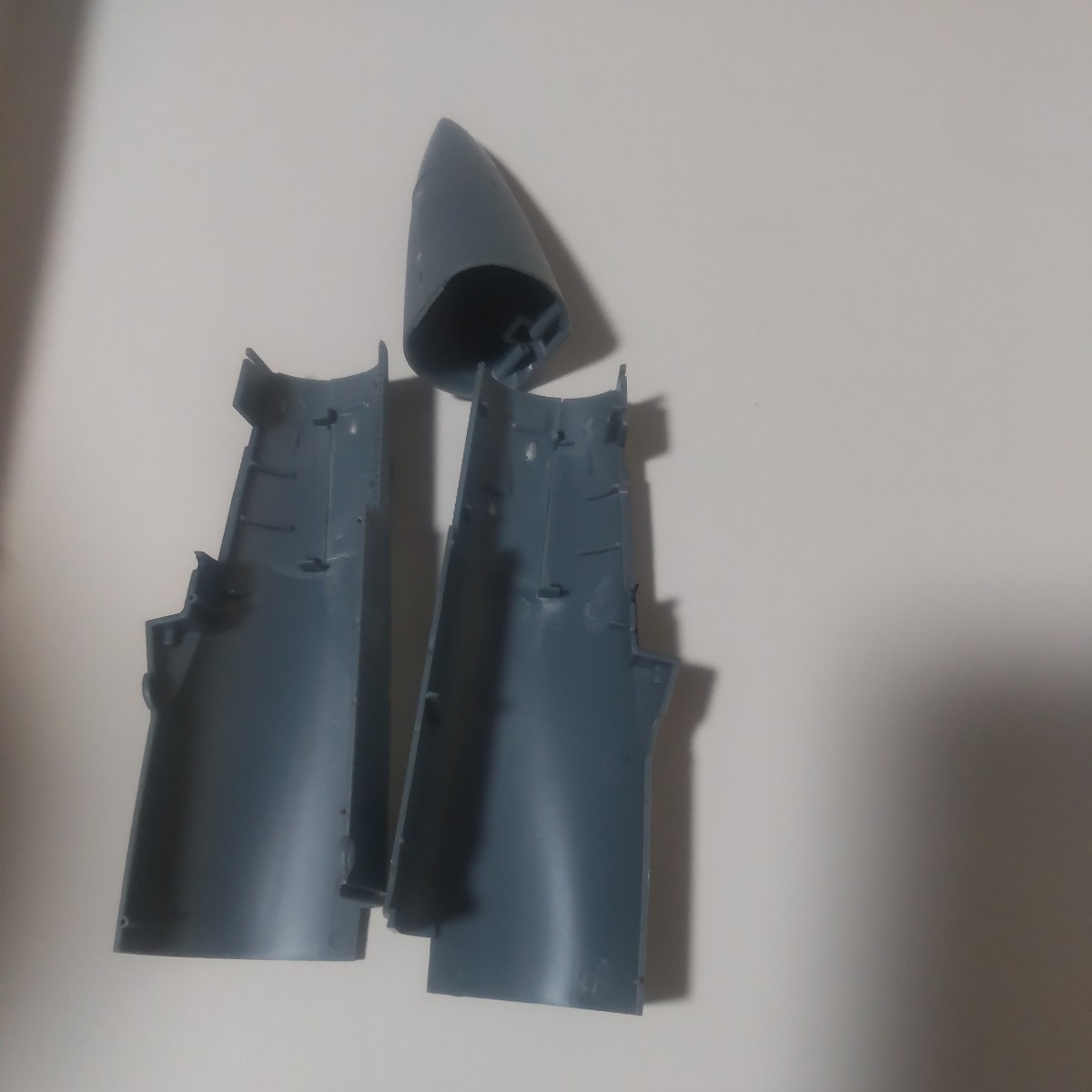 キティホーク 1/48 F-101 付属 胴体前部パーツのみ ジャンク品 接着箇所有り_画像5