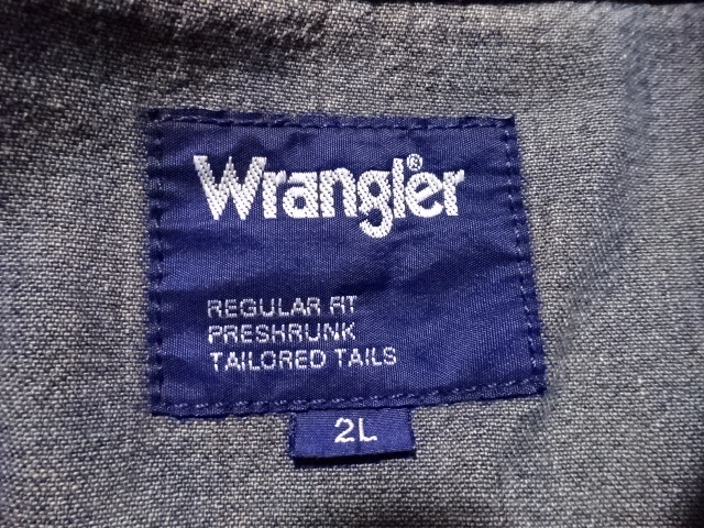 ●ラングラー Wrangler 長袖シャツ 2L 大きいサイズ ●0121●_画像2
