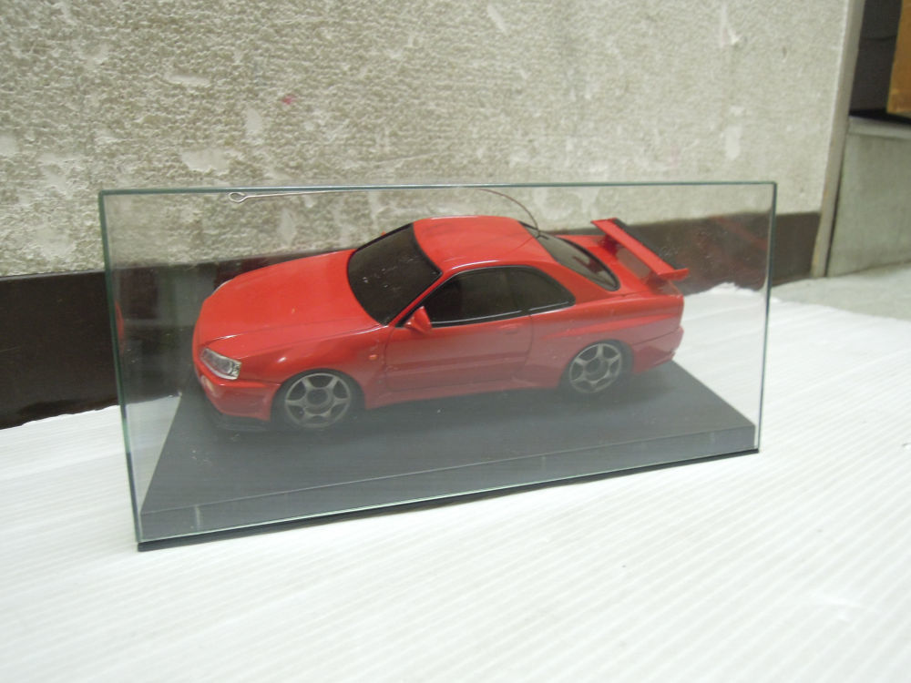 3269) 未使用 保管品 kyosho 京商 パームランナー 日産 スカイライン GT-R R34 レッド RC ラジコン_画像4