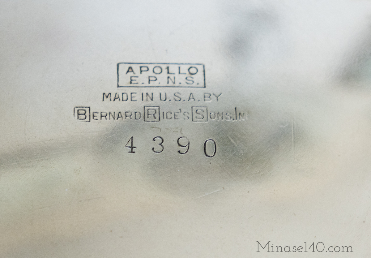 USA シルバー ケーキトレイ 足つき シルバー 銀の菓子器 皿 フィリグリー 透け アメリカ製 輸入 什器 アンティークの画像2