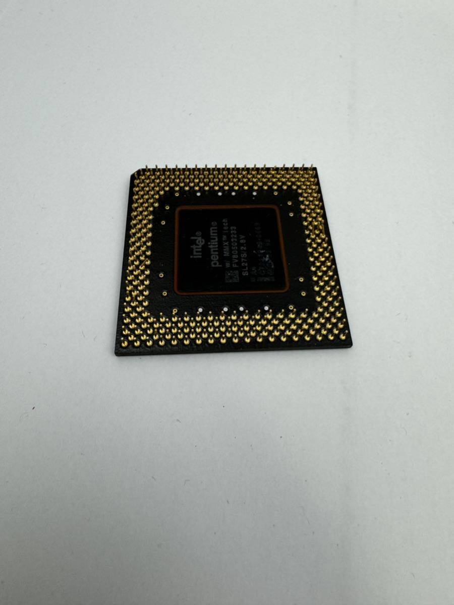 ジャンク Pentium MMX Pentium intel FV80503233_画像3