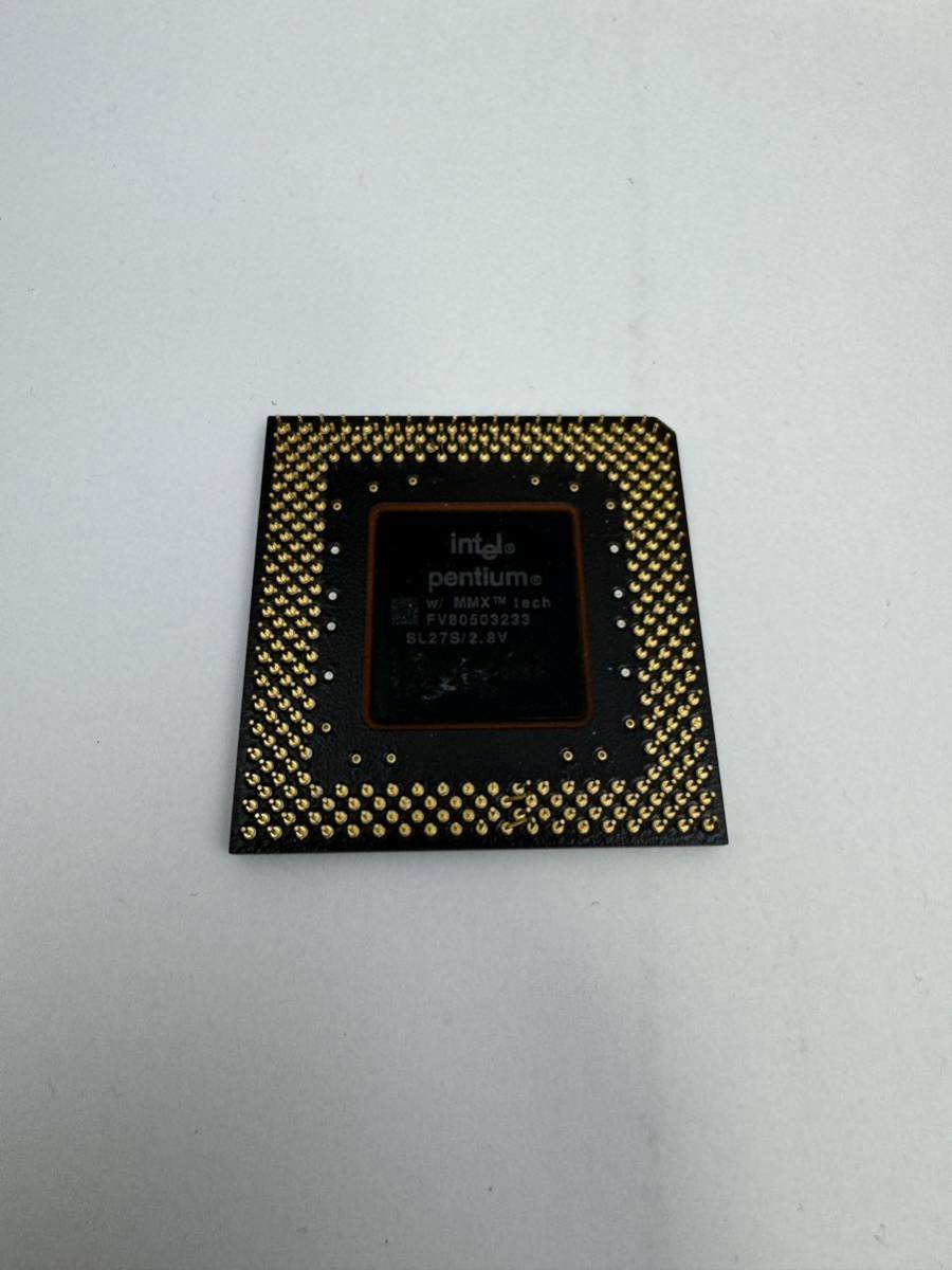 ジャンク Pentium MMX Pentium intel FV80503233_画像1