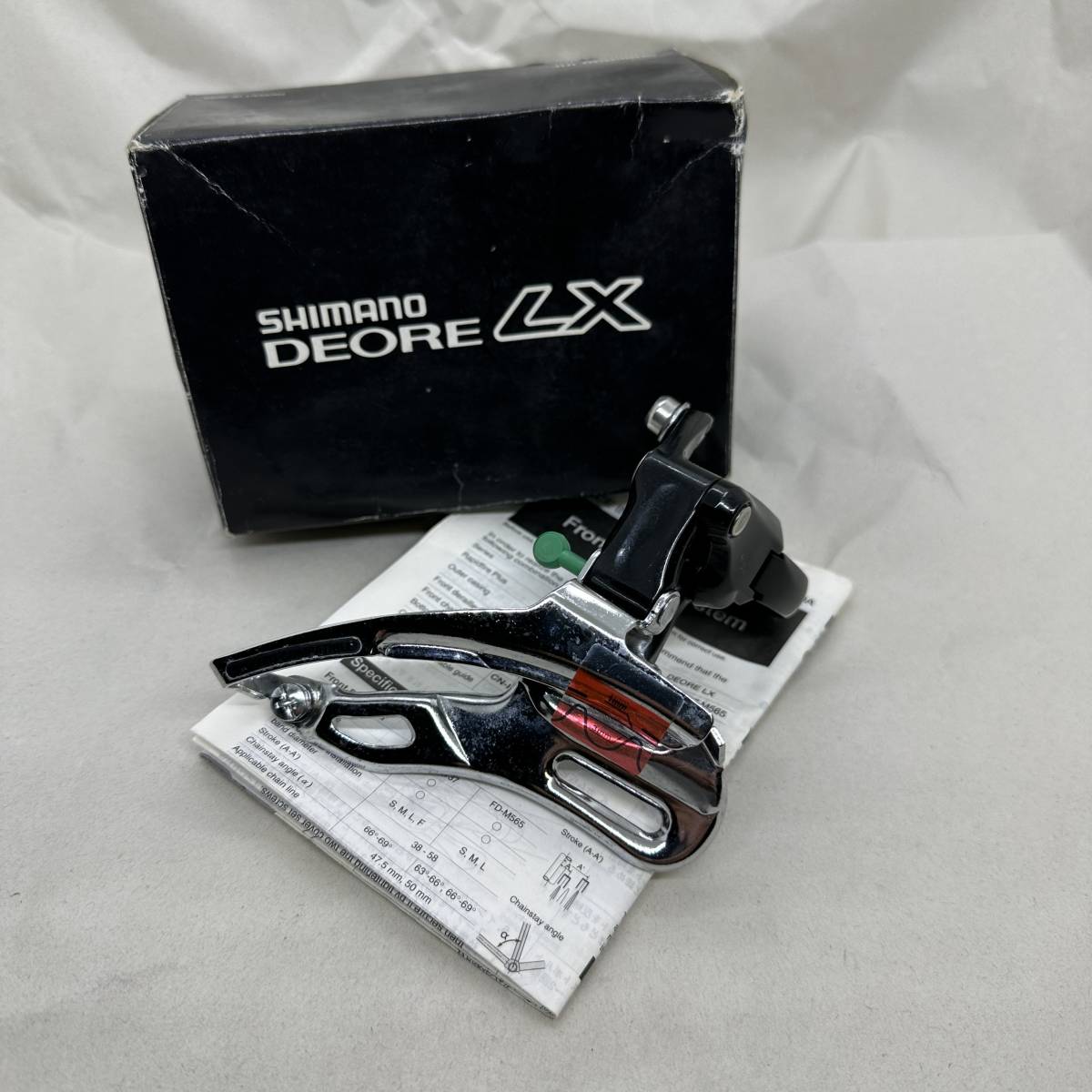 SHIMANO / DEORE LX FD-M565 28.6 NEW OLD STOCK_画像1