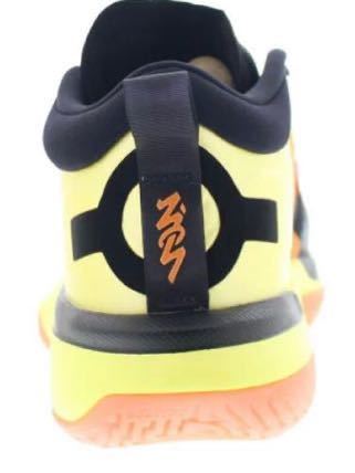 JORDAN ZION 1 SP PF NARUTO dq5569-780 electric yellow/alpha orange ジョーダン ザイオン ナルト サイズ25㎝_画像2