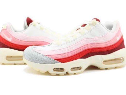 NIKE AIR MAX 95 QS DM0012-600 ナイキ エアマックス 95 クイックストライク チームレッド/サミットホワイト-ユニバーシティレッド27.5cm_画像1