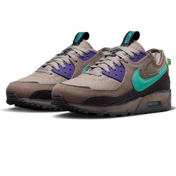 Nike DQ3987-001 Air Max TERRASCAPE 90 Moon Foss/Coated Purple/Lemon Washサイズ27.5㎝_画像1