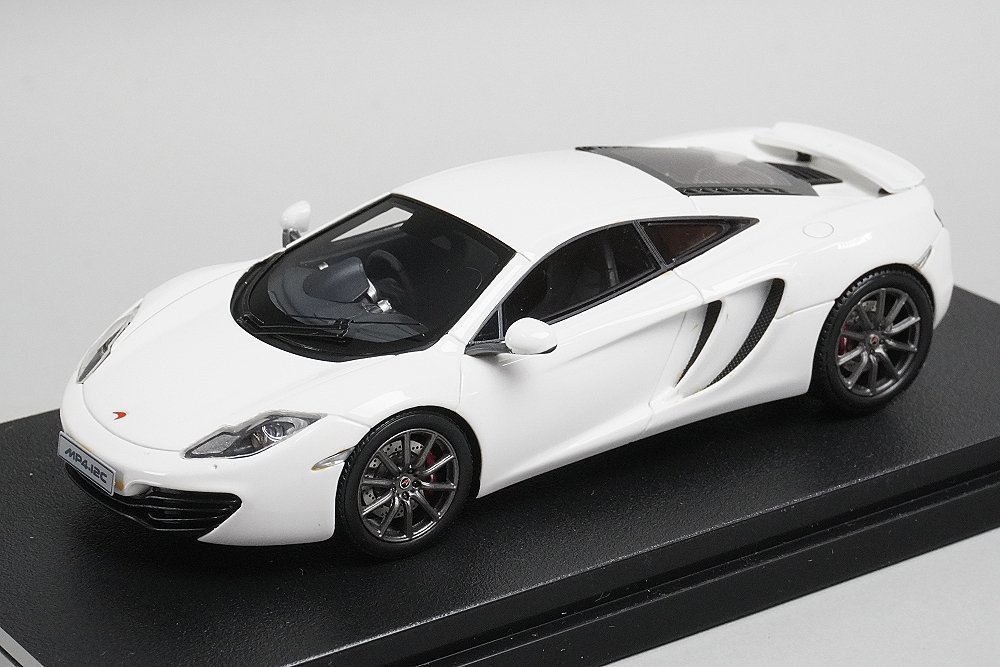 HPI 1/43 McLaren マクラーレン MP4-12C ホワイト 8858_画像1