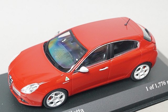 ミニチャンプス PMA 1/43 ALFA ROMEO アルファロメオ ジュリエッタ 2010 レッド 400120001_画像1