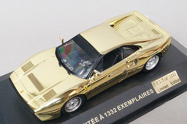 IXO イクソ 1/43 Ferrari フェラーリ 288 GTO ゴールドメッキ COF035_画像1