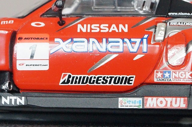 EBBRO エブロ 1/43 NISSAN 日産 ザナヴィ ニスモ Z スーパー GT500 2005 #1 43687_画像2