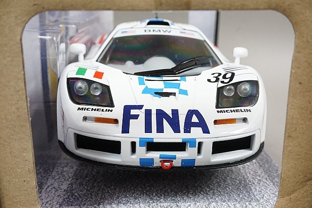 SOLIDO ソリド 1/18 マクラーレン McLaren F1 GTR 24H ルマン LM 1996 #39 ※リアウイング破損・ジャンク品 S1804103_画像2