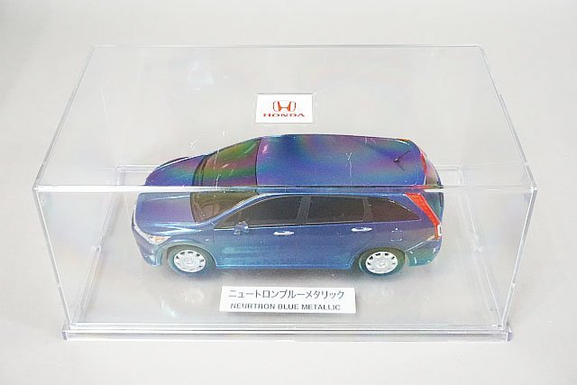 1/24 HONDA ホンダ ストリーム RSZ ニュートロンブルーメタリック カラーサンプル 非売品 ディーラー特注 W457_画像7