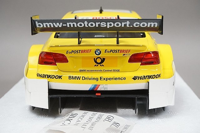 ミニチャンプス PMA 1/18 BMW M3 DTM BMW BMW TEAM SCHNITZER DTM 2012 #8 100122208_画像3