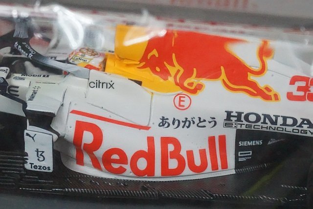 Spark スパーク 1/43 レッドブルレーシング ホンダ RB16B M.フェルスタッペン トルコGP 2位 2021 #33 S7696_画像4