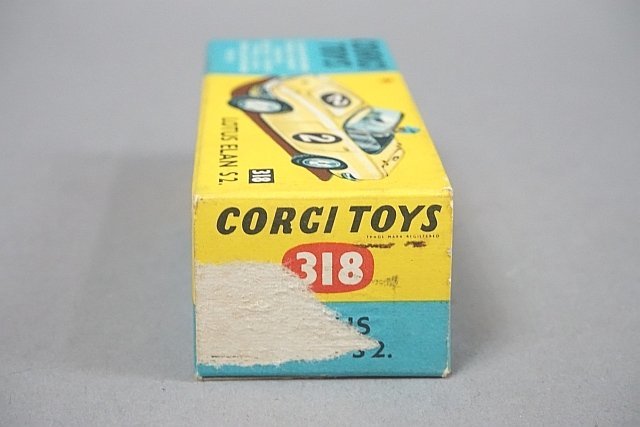 CORGI コーギー Lotus ロータス Elan エラン S2 ライトブルー 全長約9cm 318_画像9