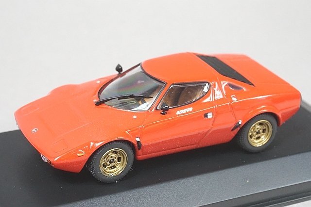 ミニチャンプス PMA 1/43 Lancia ランチア Stratos ストラトス 1972-78 レッド 430125022_画像1