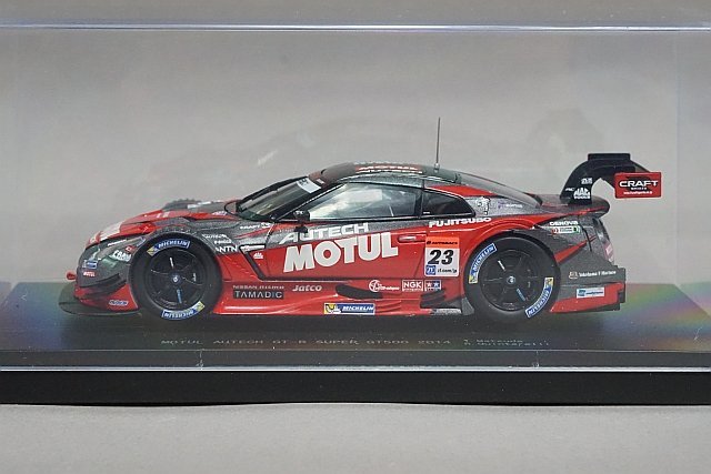 EBBRO エブロ 1/43 NISSAN 日産 MOTUL AUTECH モチュールオーテック GT-R スーパーGT500 2014 #23 45060_画像1