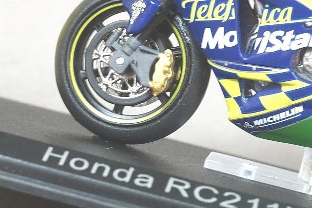  der Goss tea ni1/24 HONDA Honda RC211V Kato large ..2003 #74. weekly Champion * bike * collection 