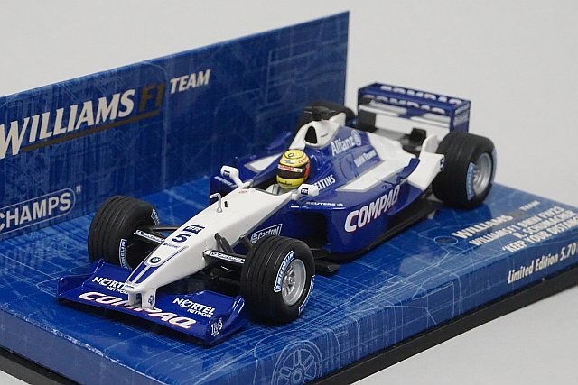 ミニチャンプス PMA 1/43 BMW ウィリアムズ F1 BMW FW23 R.シューマッハ Keep your distance 2001 #5 400010125 ※ジャンク 塗装にひび割れ_画像1