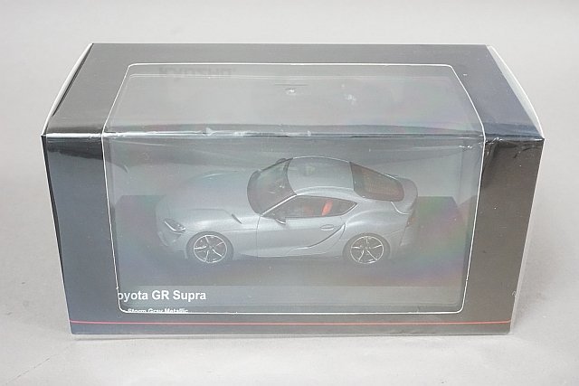 Kyosho 京商 1/43 TOYOTA トヨタ GT Supra スープラ マットストームグレーメタリック_画像4