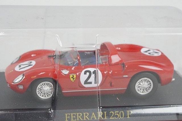 アシェット 1/43 FERRARI フェラーリ フェラーリコレクション Vol.36 250 P #21 / Vol.37 F 2001 #1 2台セット_画像2