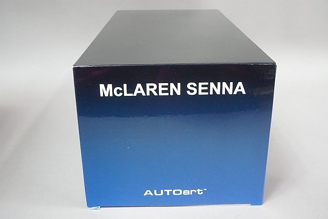 AUTOart オートアート 1/18 McLaren マクラレーン Senna セナ メタリックブルー 76079_画像6