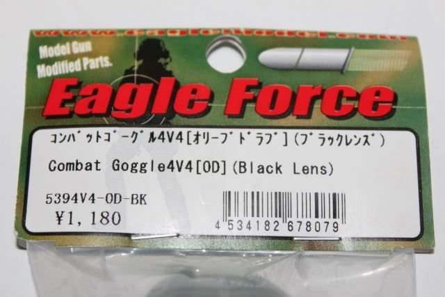 ▽♪ Eagle Force イーグルフォース コンバットゴーグル4 Ver.2/メッシュレンズ/ブラックレンズ など6点セット カーキ/カモフラ/ブラック_画像4