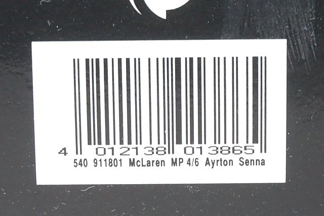 ミニチャンプス PMA 1/18 McLaren Honda マクラレーン ホンダ MP4/6 A.セナ ワールドチャンピオン 1991 #1 540911801_画像10