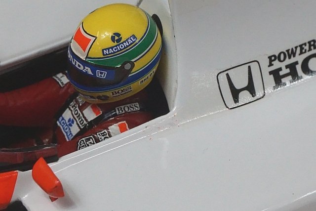 ミニチャンプス PMA 1/18 McLaren Honda マクラレーン ホンダ MP4/6 A.セナ ワールドチャンピオン 1991 #1 540911801_画像8