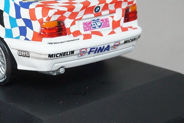 ミニチャンプス PMA 1/43 BMW 318i ADAC TW Cup 1994 #2 ※ジャンク デカールひび割れ、ドアミラー欠損 430942002_画像7