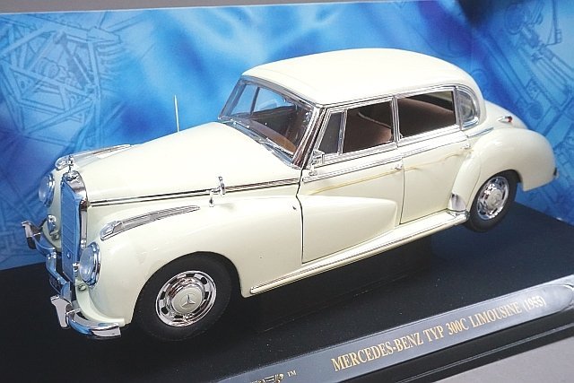 RICKO リッコ 1/18 Mercedes Benz メルセデスベンツ TYP 300C LIMOUSINE リムジン 1955 アイボリー 32102_画像1