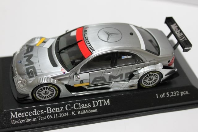 ▽ MINICHAMPS ミニチャンプス 1/43 Mercedes-Benz メルセデスベンツ C-CLASS DTM Hockenheim Test 05.11.2004.K.R.Raikkonen 400043498_画像1
