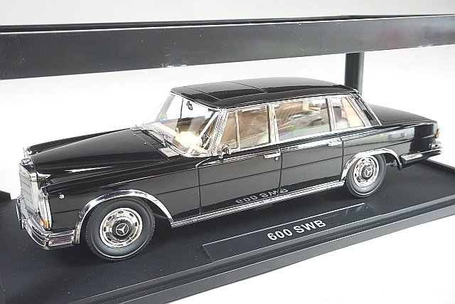 KK scale / KKスケール 1/18 Mercedes Benz メルセデスベンツ 600 SWB (W100) 1963 ブラック KKDC180601_画像1