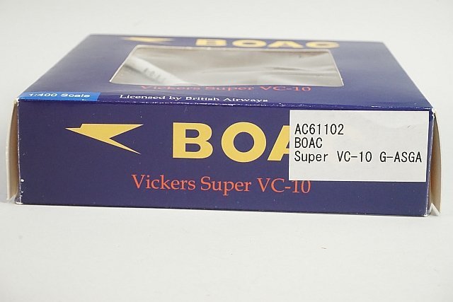 ★ Aero Classics アエロクラシックス 1/400 VICKERS VC-10 BOAC G-ASGA AC61102_画像8