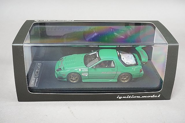 ignition model イグニッションモデル 1/43 Mazda マツダ RX-7 (FC3S) RE雨宮 グリーン IG2141_画像4