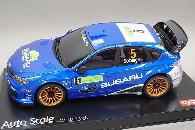 kyosho 京商 SUBARU スバル IMPREZA インプレッサ WRC 2008 #5 MINI-Z ミニッツボディ AWDシリーズ Narrow L MZP458WR_画像1