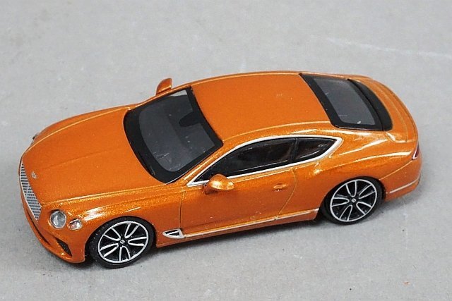 MINI GT / トゥルースケール 1/64 Bentley ベントレー コンチネンタル GT オレンジフレイム 左ハンドル MGT00116-L_画像2