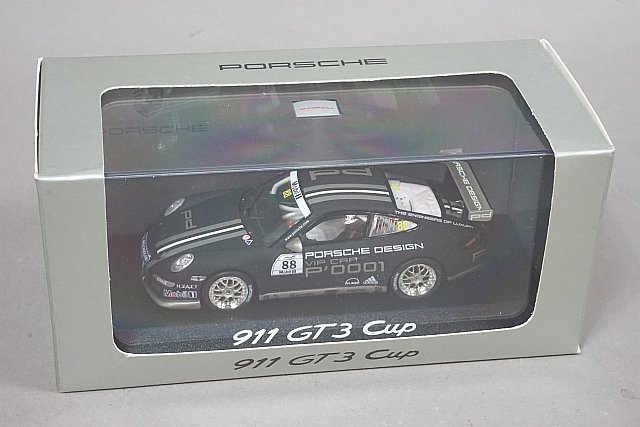 PMA ミニチャンプス 1/43 PORSCHE ポルシェ 911 (997) GT3 Cup 2007 #88 ディーラー特注 WAP02013817_画像2