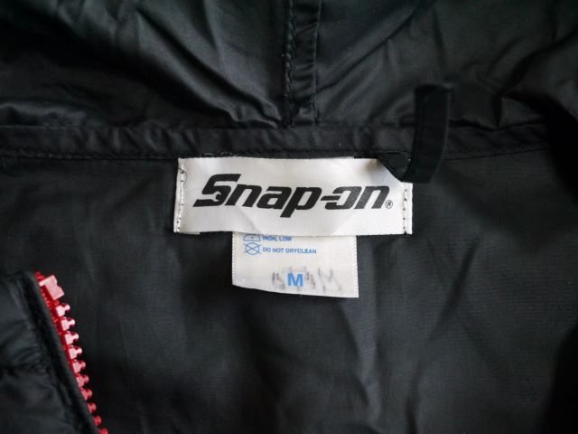 ▽♪ Snap-on スナップオン ナイロンパーカー ジャケット 黒 M_画像5