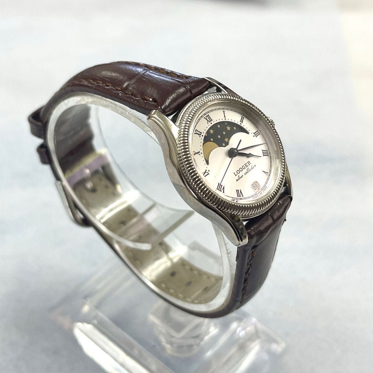 稼働 美品 LOOGER レディース腕時計 銀無垢 シルバー925 腕時計 稼働 美品 LOOGER レディース腕時計 銀無垢 シルバー925 腕時計