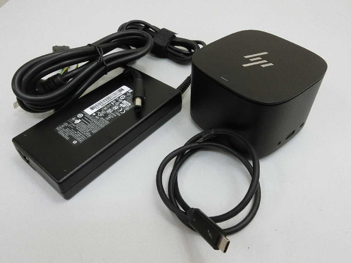 FDY0042)HP/Thunderbolt Dock 120W G2/電源アダプタ付き/HSN－IX01/_画像1