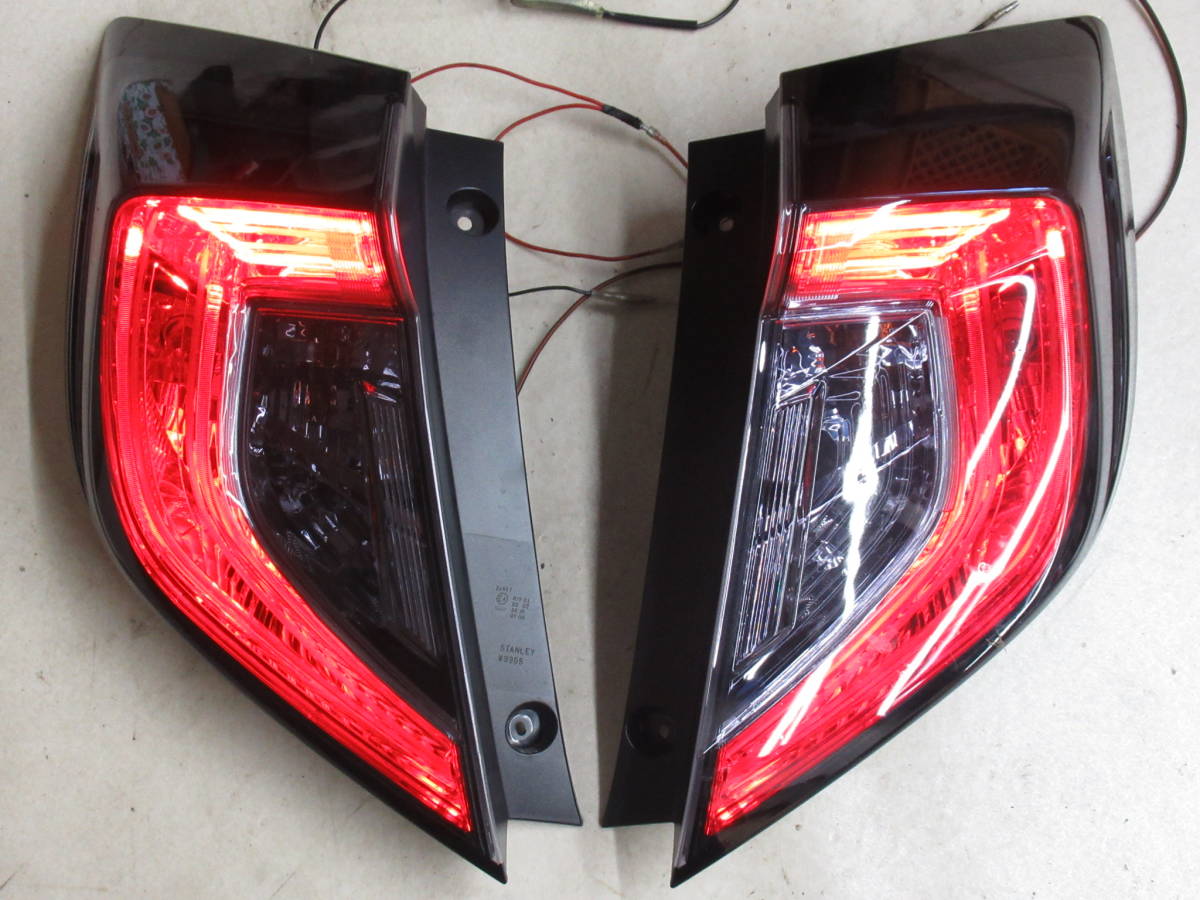  nationwide free shipping!FK8 Civic type R original tail lamp left right set secondhand goods light ... smoked has painted FK7 also STANLEY W3354/W3355 LED lighting OK