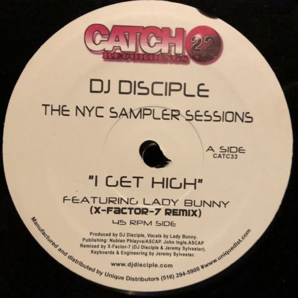 DJ Disciple / The NYC Sampler Sessions_画像1