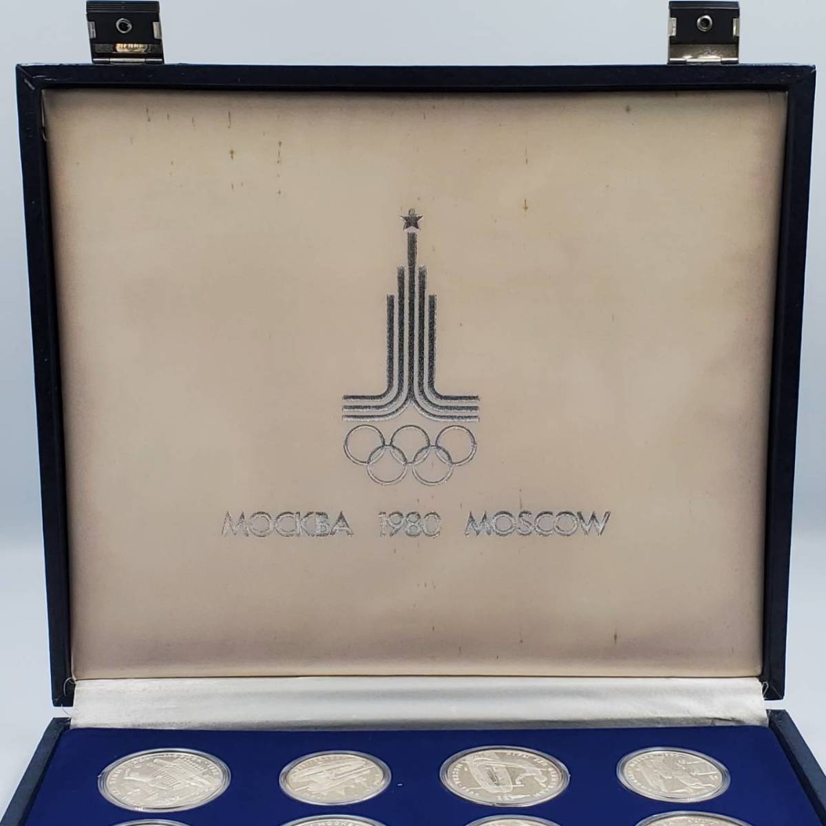 #大竹 4163 1980年　モスクワオリンピック　MOCKBA 1980 MOSCOW 銀貨 28個 記念品 セット 五輪 貴重品 シルバー COIN RUSSIA_画像5